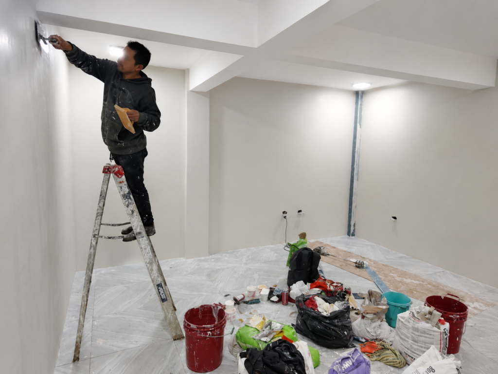 Preparación y alisado de muros para aplicación de recubrimientos KADDI