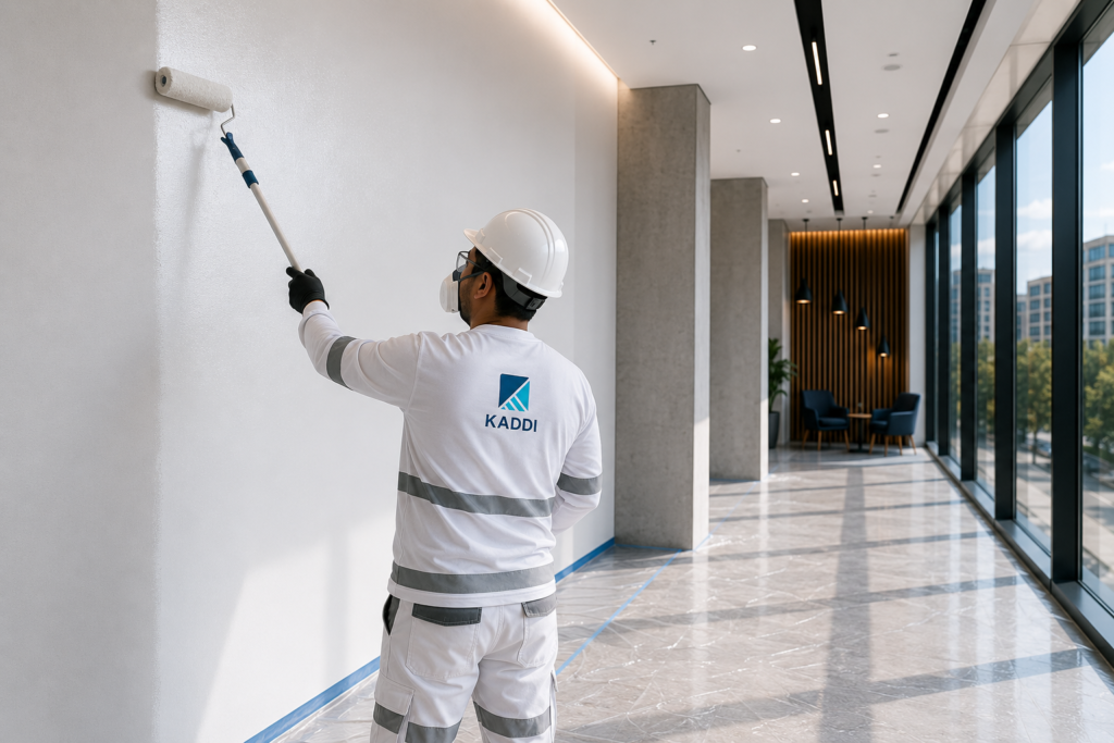 Aplicación profesional de pintura en Guatemala por KADDI
